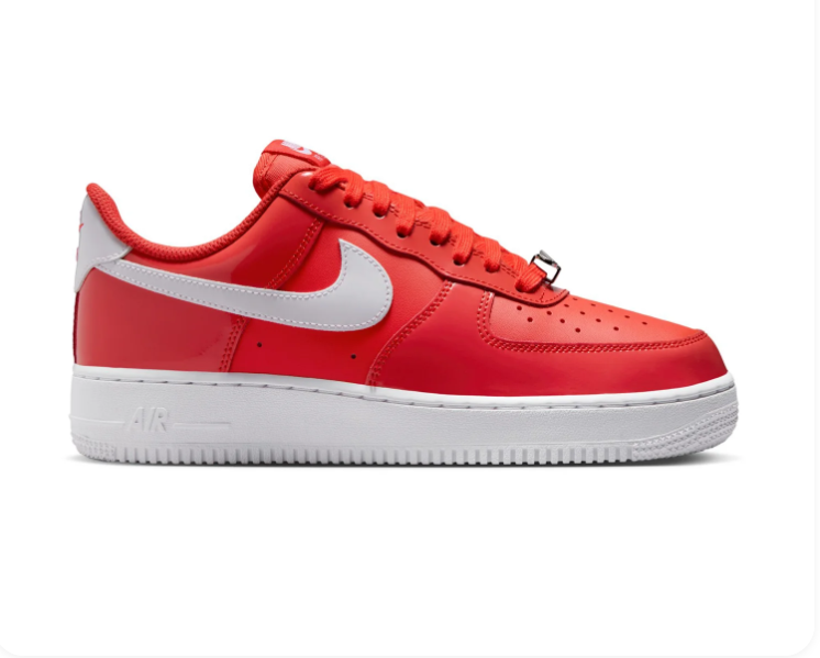 Nike Air Force 1 Low Sneakers - Red & White