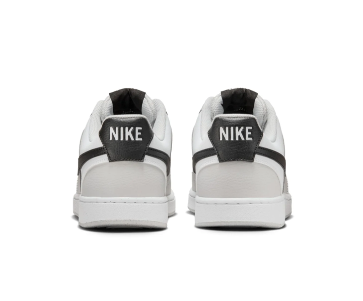 Nike Court Vision Low Sneakers - White, Light Gray & Black