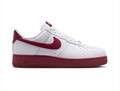 Nike Air Force 1 Low Sneakers - White & Burgundy