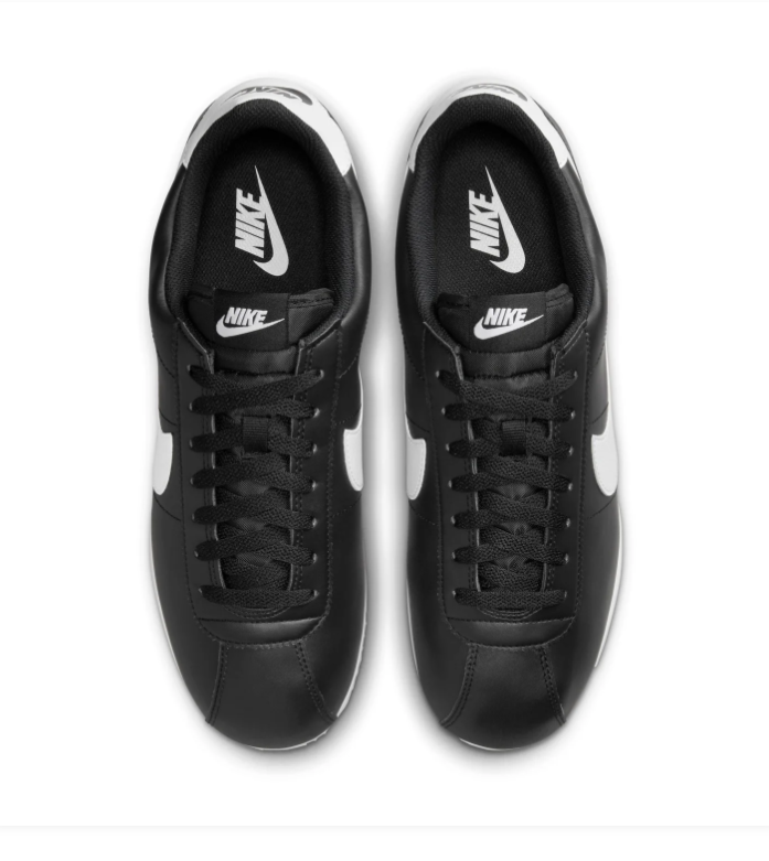Nike Cortez Sneakers - Black & White