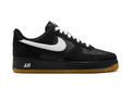 Nike Air Force 1 Low Sneakers - Black, White & Gum Brown