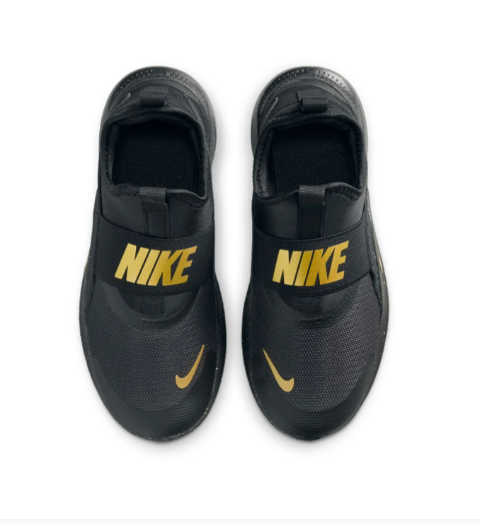 Nike Slip-On Sneakers - Black & Gold