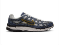 Nike Retro-Style Sneakers - Navy, White & Yellow