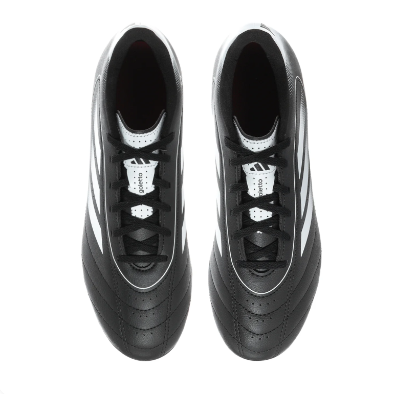 adidas Goletto Soccer Cleats – Black, White & Red