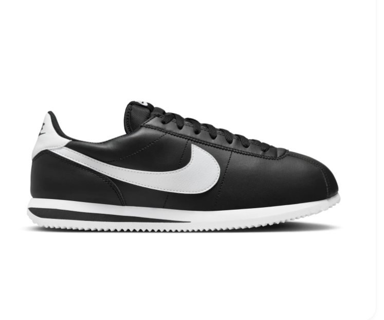 Nike Cortez Sneakers - Black & White