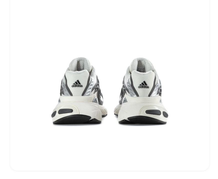 adidas Adistar Sneakers – White, Grey & Black