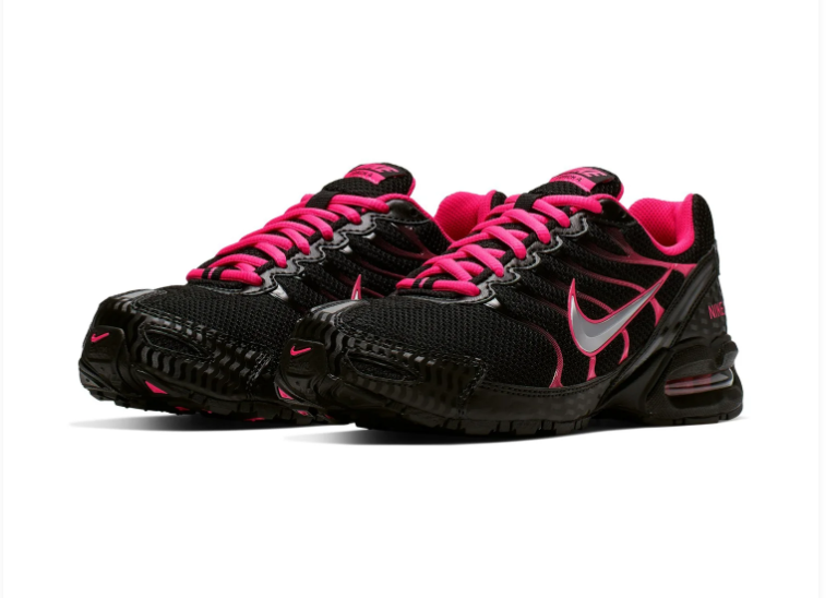 Nike Air Torch 4 Sneakers - Black, Hot Pink & Silver