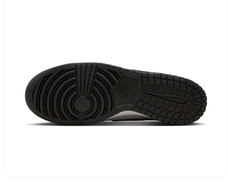 Nike Low-Top Sneakers - Light Gray, Black & White