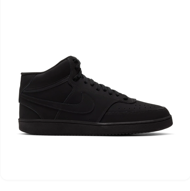 Nike Mid-Top Sneakers - All Black