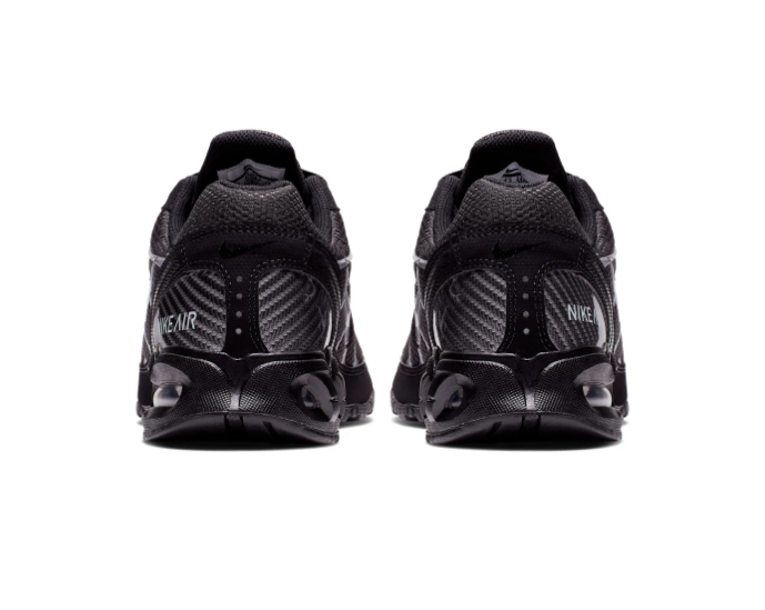 Nike Air Max Sneakers - Black & Metallic Silver
