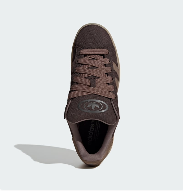adidas Campus Sneakers – Dark Brown & Taupe with Gum Sole