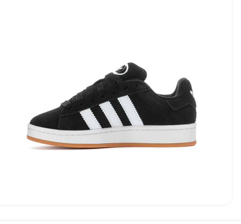 adidas Campus Sneakers – Black, White & Gum