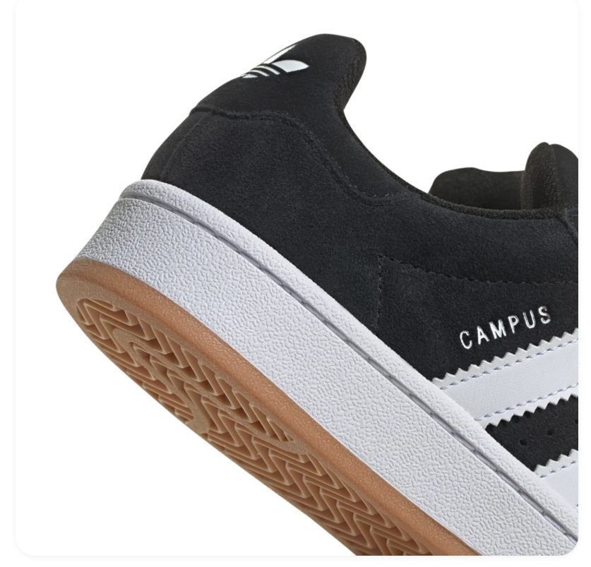 adidas Campus Sneakers – Black, White & Gum