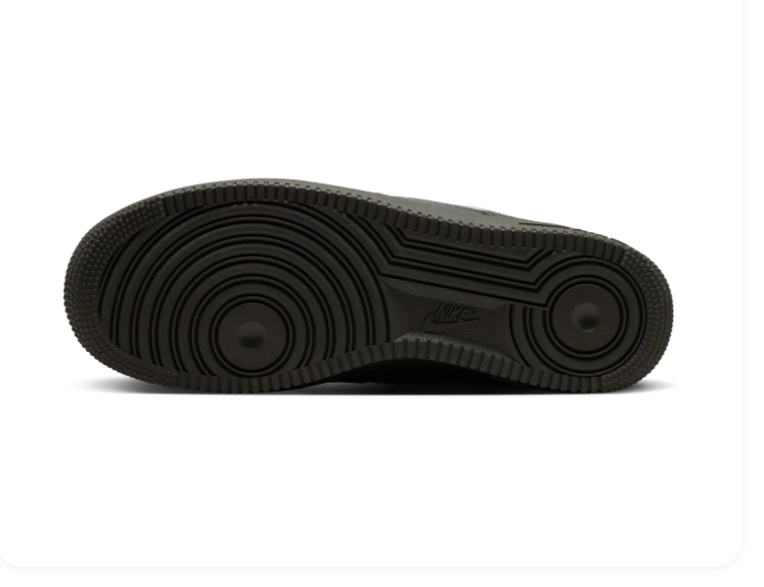 Nike Air Force 1 Low Sneakers - Dark Olive & Light Gray