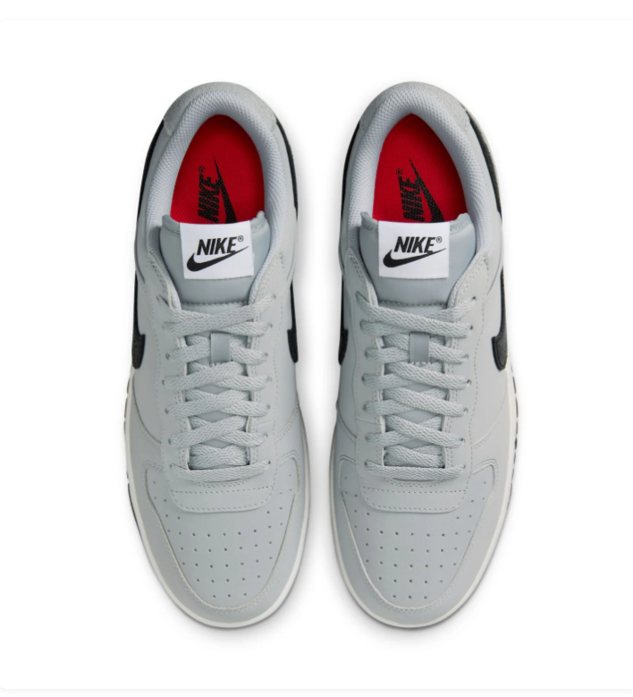 Nike Low-Top Sneakers - Light Gray, Black & White