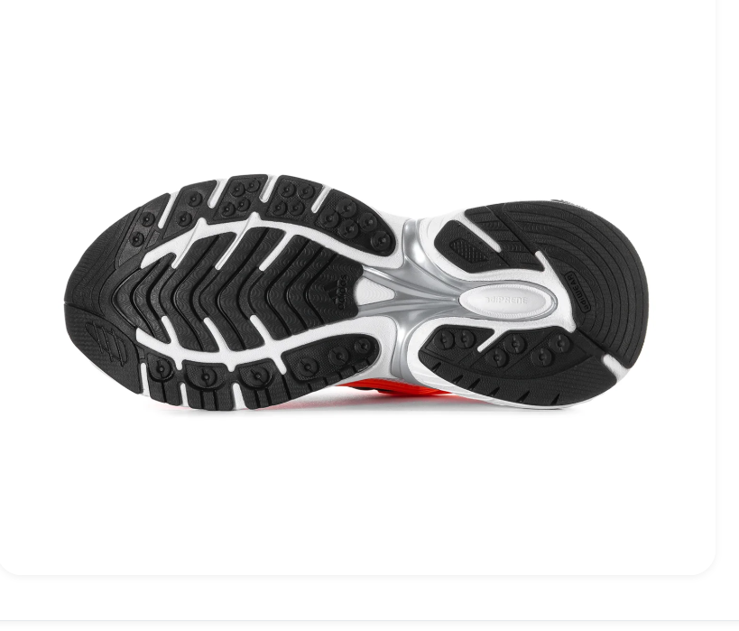 adidas Adistar Sneakers – White, Bright Orange & Black