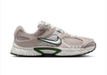 Nike Retro-Style Sneakers - Light Taupe, White & Forest Green