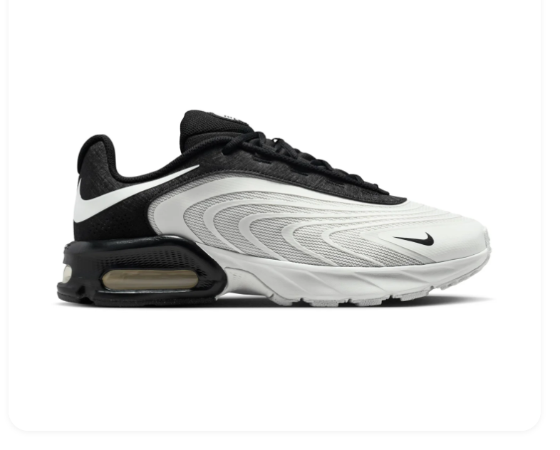 Nike Air Max Sneakers - White & Black