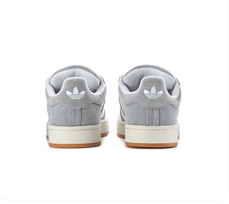 adidas Campus Sneakers – Grey, White & Gum