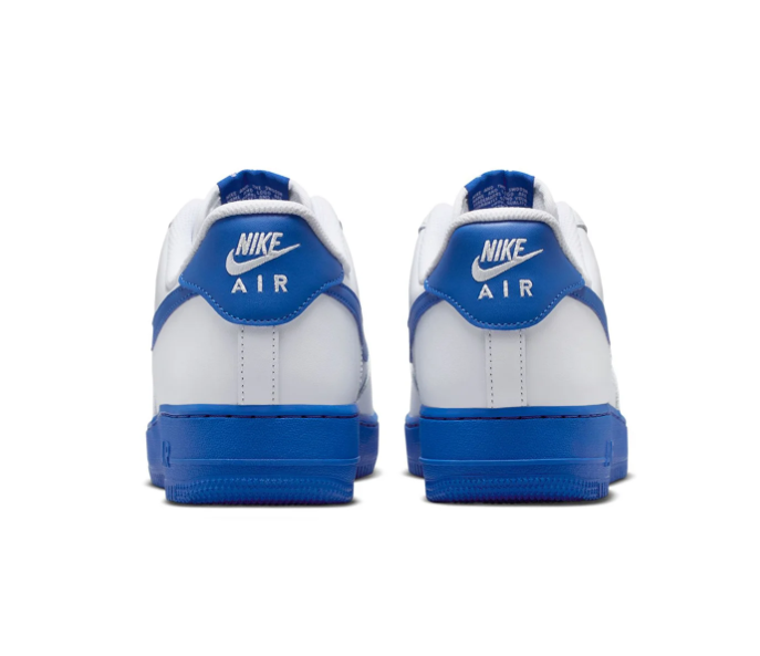 Nike Air Force 1 Low Sneakers - White & Royal Blue