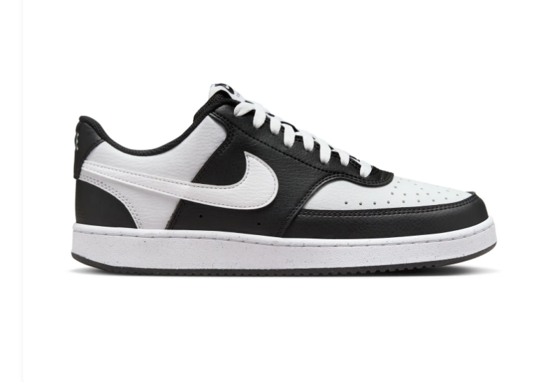 Nike Court Vision Low Sneakers - Black & White Colorblock