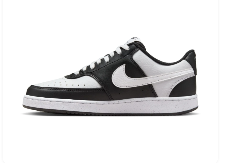 Nike Court Vision Low Sneakers - Black & White Colorblock