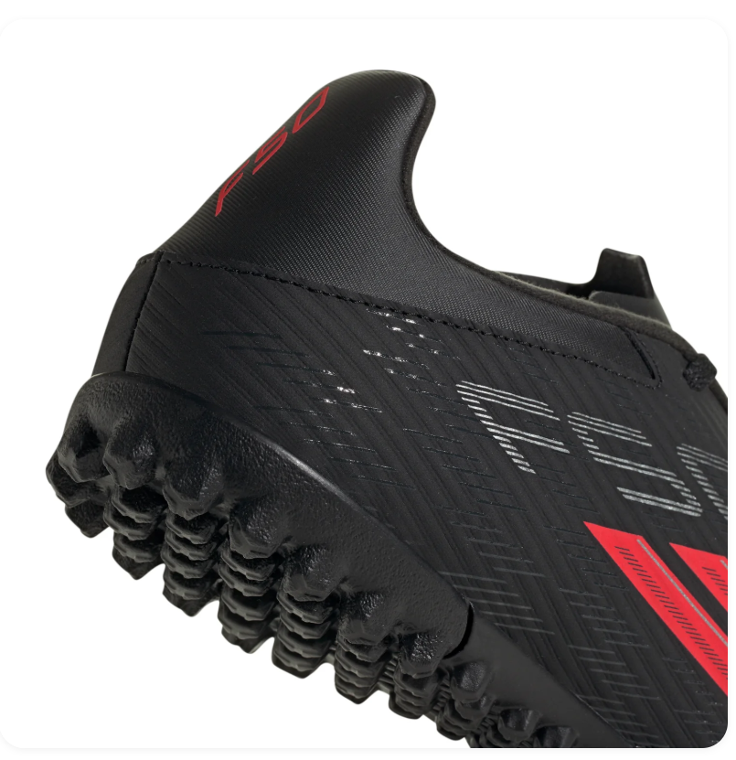 adidas F50 Turf Soccer Shoes – Black & Red