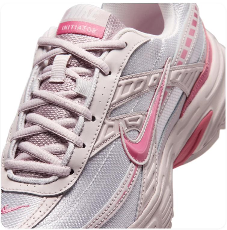 Nike Initiator Sneakers - White & Pink