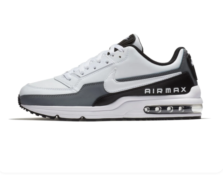 Nike Air Max Sneakers - White, Gray & Black