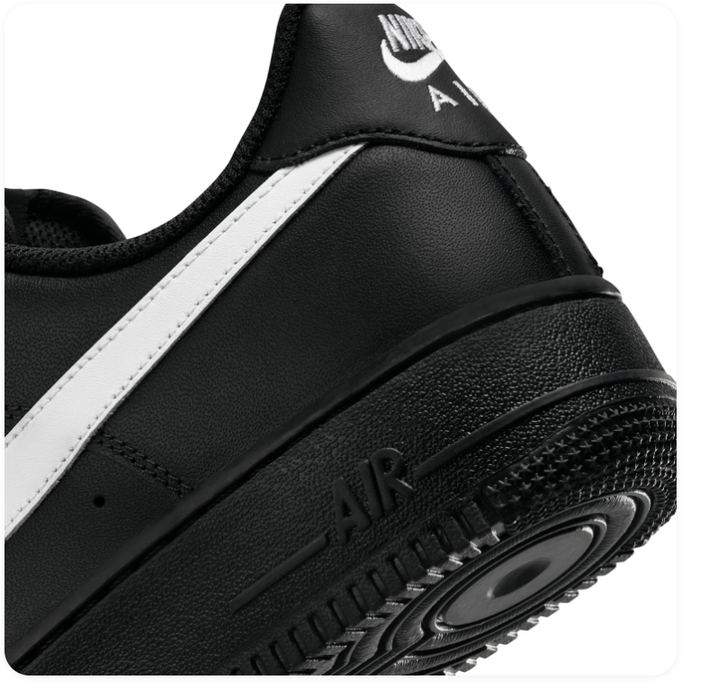 Nike Air Force 1 Low Sneakers - Black & White