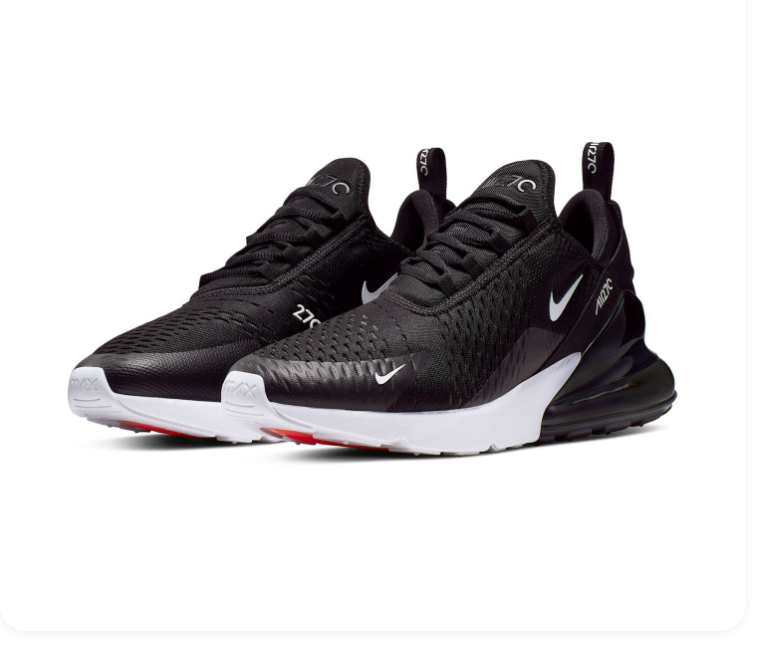 Nike Air Max 270 Sneakers - Black & White