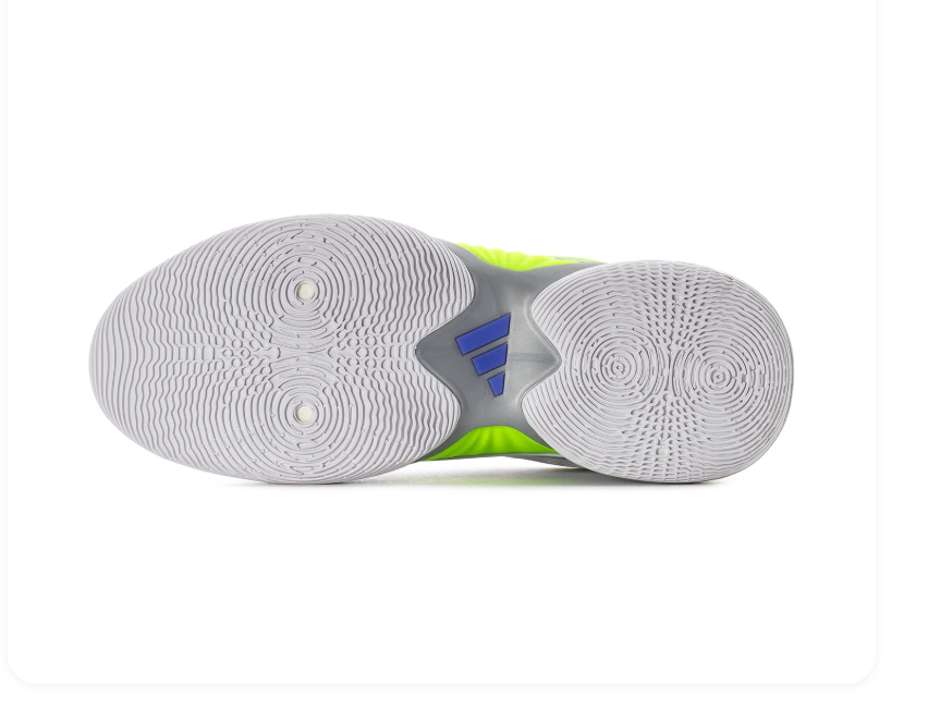 adidas Athletic Sneakers – Grey, Neon Lime & Purple