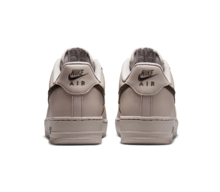Nike Air Force 1 Low Sneakers - Light Taupe & Dark Brown