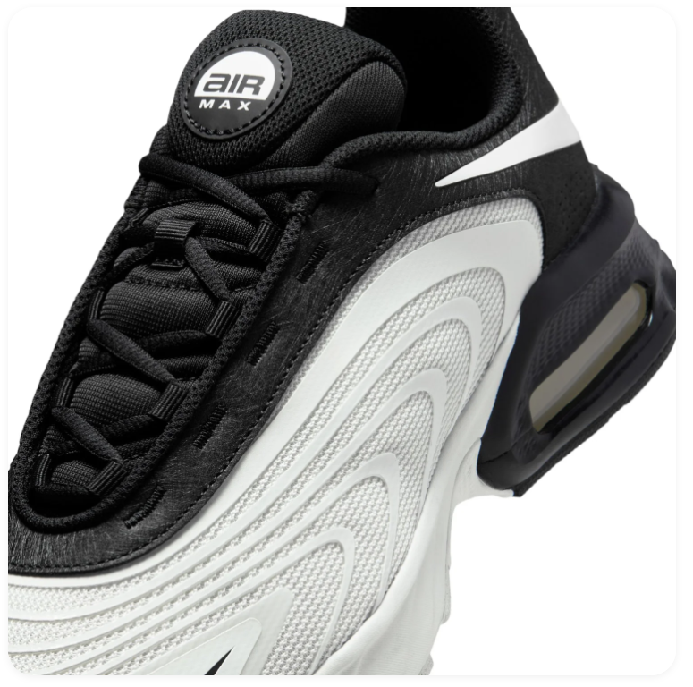 Nike Air Max Sneakers - White & Black