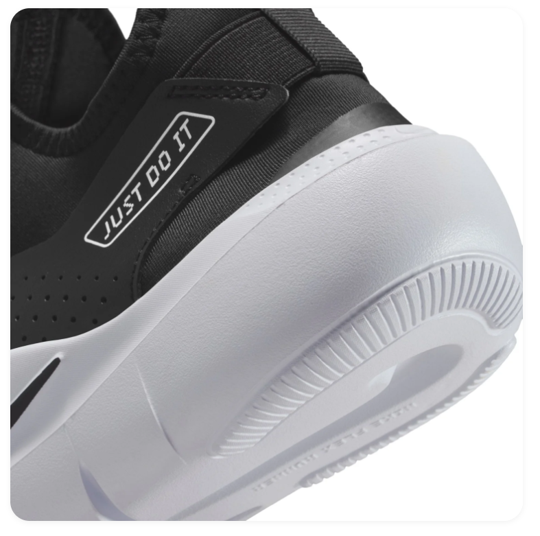 Nike Slip-On Sneakers - Black & White