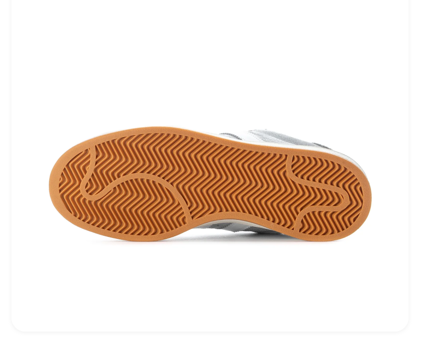 adidas Campus Sneakers – Grey, White & Gum