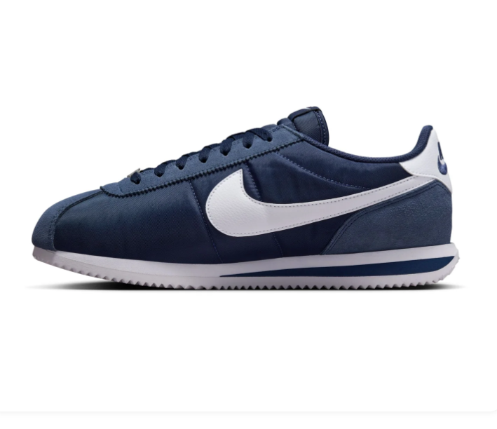 Nike Cortez Sneakers - Navy Blue & White