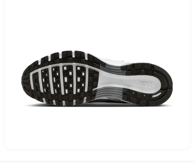 Nike P-6000 Sneakers - Gray, White & Black