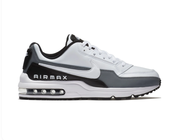 Nike Air Max Sneakers - White, Gray & Black