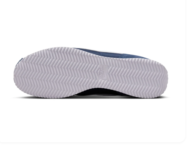 Nike Cortez Sneakers - Navy Blue & White