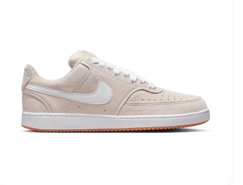Nike Low-Top Sneakers - Light Beige, White & Gum Brown