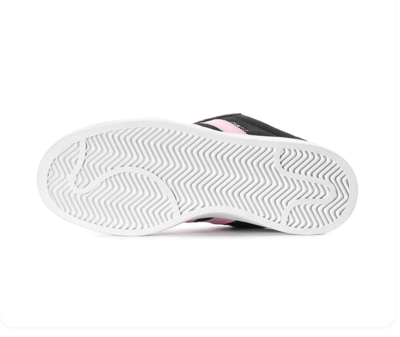 adidas Campus Sneakers – Black, Pink & White