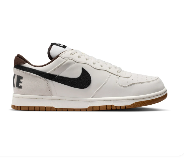 Nike Low-Top Sneakers - Off-White, Black & Gum Brown
