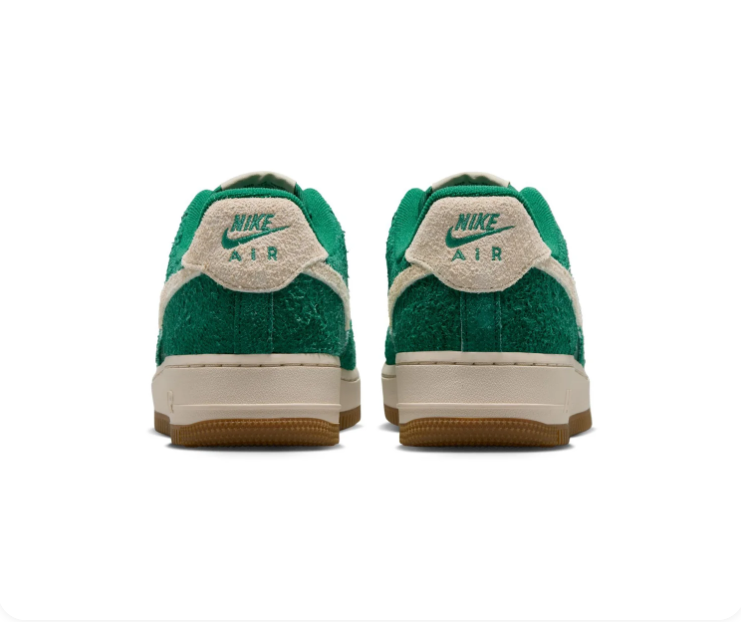 Nike Air Force 1 Low Sneakers - Green, Cream & Yellow