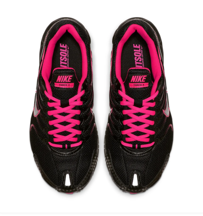Nike Air Torch 4 Sneakers - Black, Hot Pink & Silver