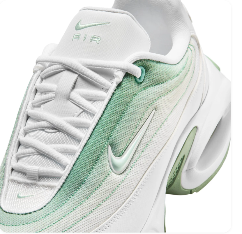 Nike Air Sneakers - White, Mint & Sage Green