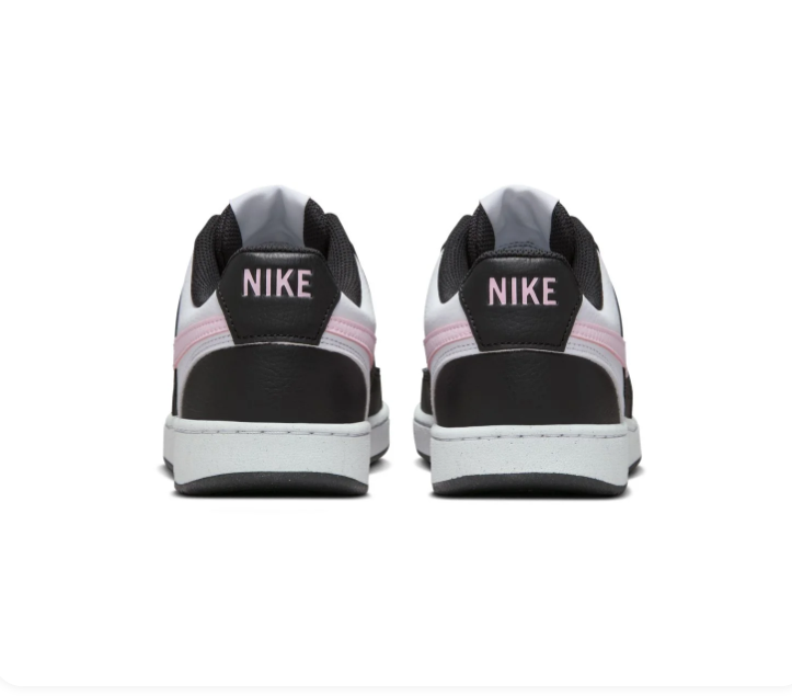 Nike Low-Top Sneakers - Black, White & Pale Pink
