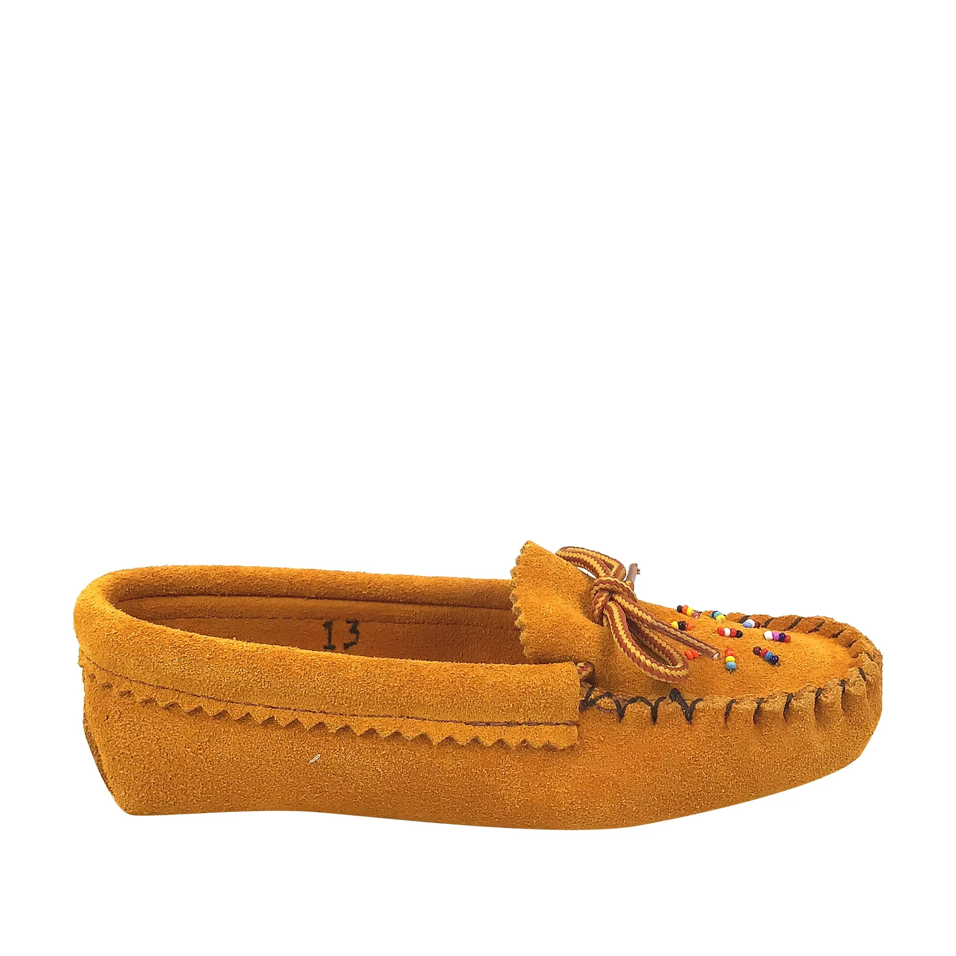 Baby, Child and Youth Earthing Moccasins Beaded Suede 120