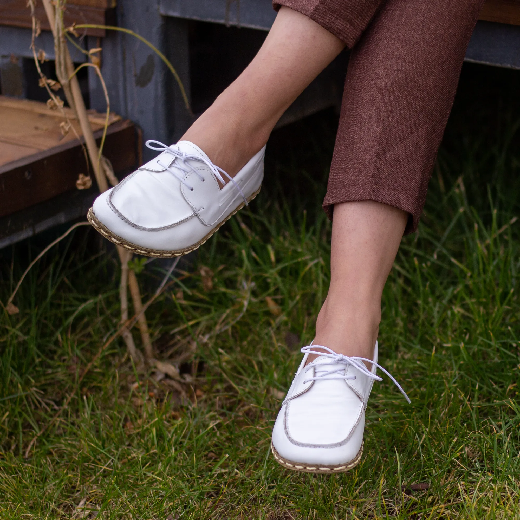 Barefoot Minimalist Shoes White for Women