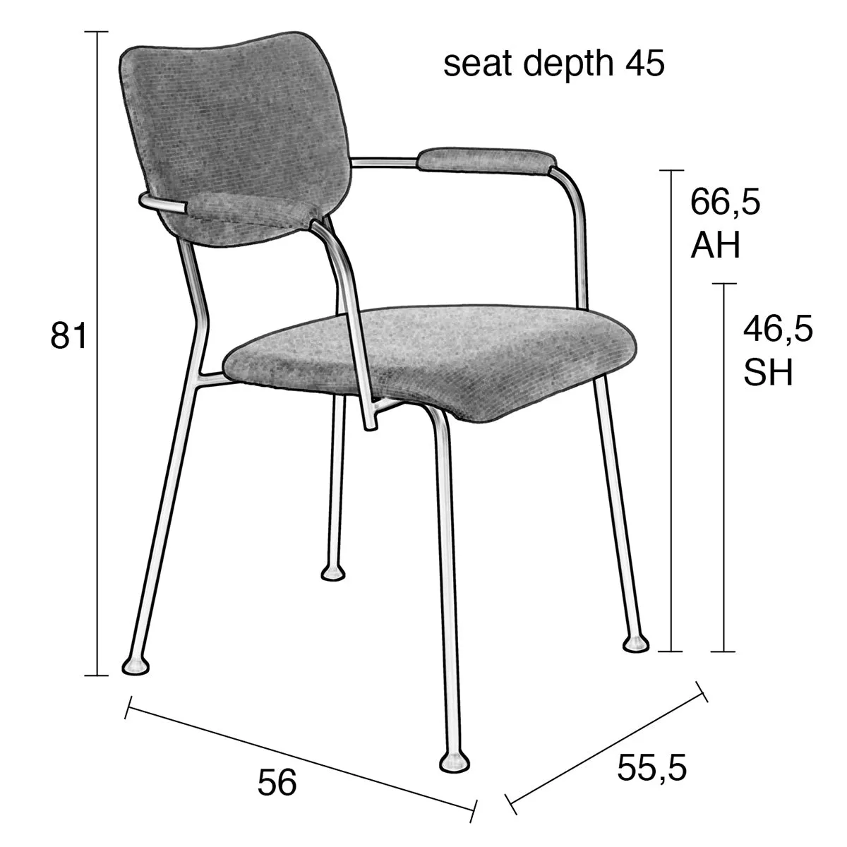 Benson Armchair (2/Set)